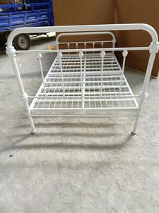 Traditional Design Stable Metal Bedroom Furniture Hot Sale Steel <b>Foldable</b> Single Iron <b>Bed</b> <b>Frame</b> Full <b>Size</b> Collapsible Portable - Product Image 6
