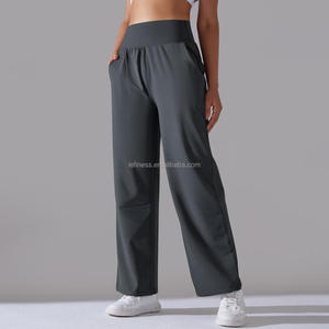 LF pantaloni sportivi larghi da donna pantaloni sportivi larghi da Yoga con tasche - Product Image 4