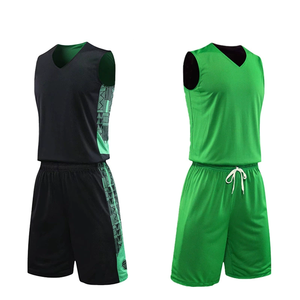 Uniformes de Baloncesto Reversibles al Por Mayor, Económicos, Estampados, de Talla Grande, Transpirables, para Equipos de Entrenamiento - Product Image 3