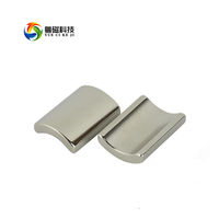 Magnet busur Neodymium N52 NdFeB Arc segmen Motor kuat untuk Generator turbin angin Rotor Magnet Generator Neodymium permanen