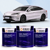 Matériau de rénovation de surface automobile en spray, peinture automobile 1K couleur nacrée, forte puissance de camouflage pour diverses surfaces de carrosserie automobile