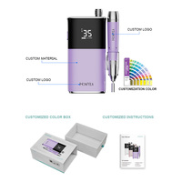 HOWYEA HY-1017 Hoge Snelheid USB Oplaadbare Nagelboormachine - Draagbare Professionele Nagelkunsttool in Pen-vormig Ontwerp US