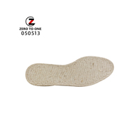 Usine Pas Cher Dame Jute Semelle De Chaussure Espadrilles Semelle Extérieure Mâle Confortable Toile Chaussures Semelles En Caoutchouc