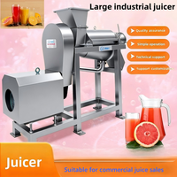 Extracteur de jus d'orange et machine à pulper industrielle commerciale à vis spirale pour fruits