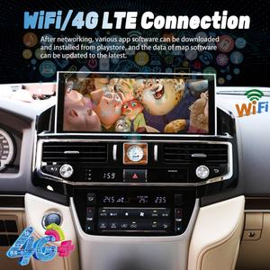 Reproductor Multimedia de Video para Automóvil de 13.3 Pulgadas para TOYOTA LAND CRUISER Sahara LC200 2008-2015 LC300, Navegación GPS Android, Carplay Inalámbrico - Product Image 5