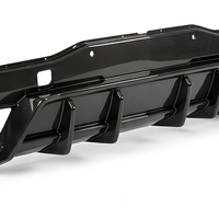 Diffuseur de pare-chocs arrière inférieur en fibre de carbone véritable, style OE, pour Chevrolet Corvette Z06 C8, mise à niveau retrofit
