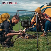 Marmite à potjie en fonte à 3 pieds, traditionnelle africaine, avec logo personnalisé, pour cuisson et ragoût, économique