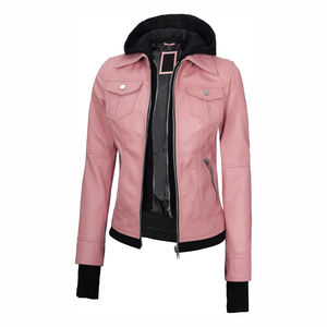 Vêtements pour femmes en cuir, prix de gros, best-seller, très demandé, faible MOQ, veste pour femmes, vestes grandes tailles, vêtements pour femmes - Product Image 2