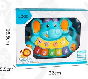 ของเล่นเครื่องดนตรีออร์ฟขายส่ง คีย์บอร์ดเปียโนการ์ตูน ของเล่นดนตรี - Product Image 2