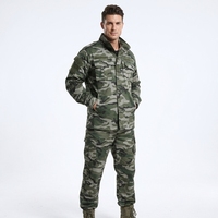 Tissu de travail camouflage 100% polyester 200 g/m², sergé 150 cm, imitation gabardine, tissu uniforme
