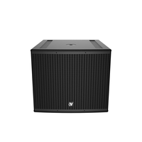 Subwoofer passif unique de 21 pouces, 5600W de puissance de crête, basses à longue portée pour clubs, festivals et systèmes Line Array