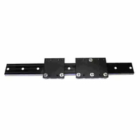 Profilé mécanique en aluminium Rail de guidage linéaire à double axe extérieur à grande vitesse Curseur de rouleau Table coulissante Actionneur linéaire électrique