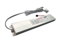 Alimentation LED ultra-mince 24V 100W IP54 étanche pour bandes LED de miroirs intelligents de salle de bain