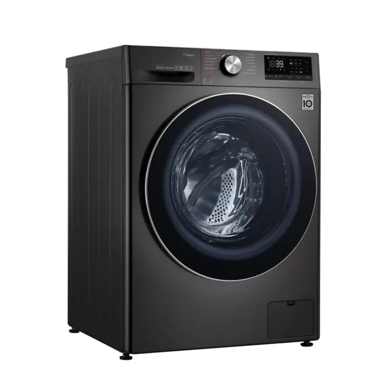 household tumble front loading washing machine with dryer DC inverter large capacity 12kg fully automatic BLDC motor