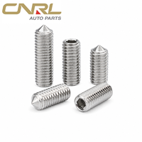 Vis sans tête conique en acier inoxydable 304 DIN914, vis hexagonale pour machines industrielles, vente en gros OEM en vrac