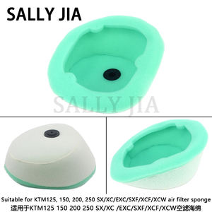 Convient pour <span class=keywords><strong>KTM125</strong></span>, 150, 200, 250 SX/XC/EXC/SXF/XCF/XCW filtre à air éponge - Product Image 2
