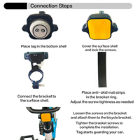 Localizador GPS Bluetooth AirTag, Magnético, Resistente al Agua, 4G LTE, 1 Año de Garantía, Compatible con la Aplicación IOS, Localizador de Vehículos con Cableado, Batería con Duración Superior a 96 Horas