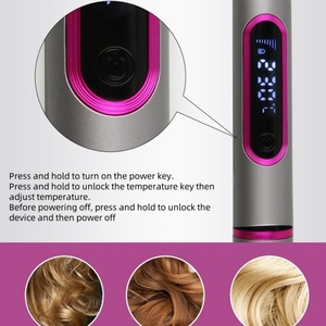Plancha de Pelo Profesional con Cable de Alimentación de 360 Grados, Tubo de Aluminio, 450 Grados, Marca Privada, Cerámica, Infrarrojos, Personalizada - Product Image 2