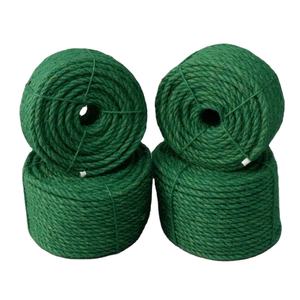 <span class=keywords><strong>Corde</strong></span> en <span class=keywords><strong>Sisal</strong></span> verte de <span class=keywords><strong>Jute</strong></span>, en Fiber naturelle, pour attache type arbre à chat, poste à gratter - Product Image 1