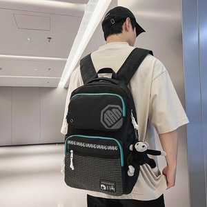 Navabag Backpack For Men Women Student Laptop Bag 20-39L Large Capacity Color Blocking Shoulder Straps School Education Unisex - Product Image 2