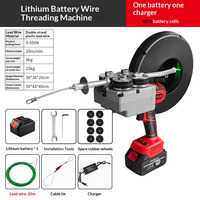 Passe-câbles électrique portable multifonction 1400W, tire-câbles automatique pour tubes dissimulés, ingénierie électrique