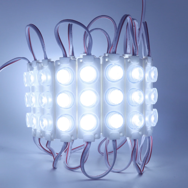 DC 12V 3W LED Module With Injection Lens SMD3030 3LEDs/pc Advertisement Design Led Lighting Module High Bright Modules