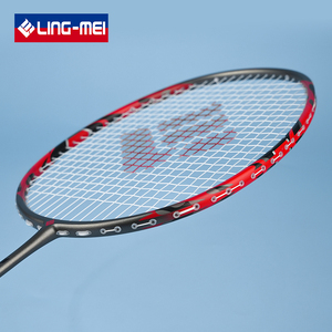 Raqueta de Bádminton LINGMEI Mars <span class=keywords><strong>ONE</strong></span> de Alta Calidad y Diseño Elegante, Profesional, de Fibra de Carbono 4U/5U - Product Image 5