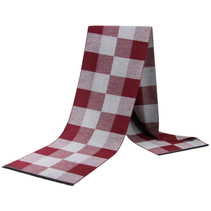Bufanda de Invierno de Lujo para Hombre, 100% Lana, Ecológica, con Aislamiento Térmico, Diseño a Cuadros, Accesorio de Moda Masculino - Product Image 1