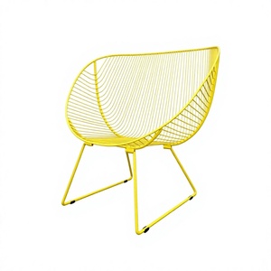 Chaise de salle à manger en métal moderne classique AMSON BRASS 90386 pour usage extérieur/intérieur, meubles de maison et de jardin - Product Image 1