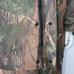 Chaqueta Impermeable de PVC con Capucha, Camuflaje Resistente, para Caza, Pesca y Trabajo al Aire Libre - Product Image 5