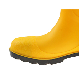 Stivali da Pioggia Agricoli Personalizzati al Ginocchio Economici da <span class=keywords><strong>Uomo</strong></span> con Punta in Acciaio Gialli da Lavoro Stivali in Gomma Neri Unisex per Adulti <span class=keywords><strong>Scarpe</strong></span> Estive a Metà Polpaccio - Product Image 5