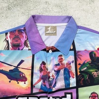 T-shirt en maille à sublimation intégrale, respirant, unisexe, grande taille, polos pour hommes, séchage rapide, t-shirt 100% polyester pour hommes