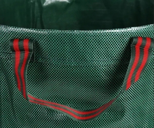 1 paquet de sacs à déchets de jardin réutilisables ronds, 150 g/m², sac à feuilles vierge, pochette pliable en PE, sacs à feuilles Fronto - Product Image 4