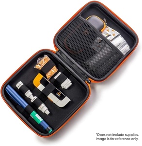 <strong>Diabetes</strong> Medical Organizer Case - Hard EVA Storage Bag Pouch for Glucose <strong>Meters</strong>, <strong>Test</strong> <strong>Strips</strong> &amp; Insulin Pens ( Travel Bag) - Product Image 2