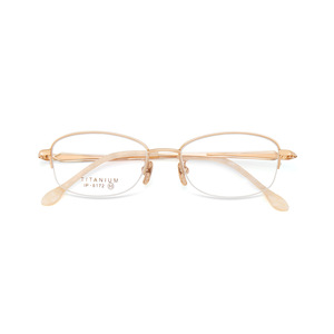 Gafas de Vista Ovaladas de Titanio para Mujer Danyang 6172 con Lentes Acrílicas Antideslizantes - Product Image 1