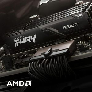 For Fury 16GB 3200MHz <b>DDR4</b> CL16 Single Module Desktop <b>Memory</b> KF432C16BB1 High Performance 3200 MHz <b>DDR4</b> for Faster Desktop Compu - Product Image 5