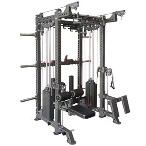 Große kommerzielle Fitness geräte Multifunktion ales Smith-Krafttrainings-Trainings gerät - Product Image 2