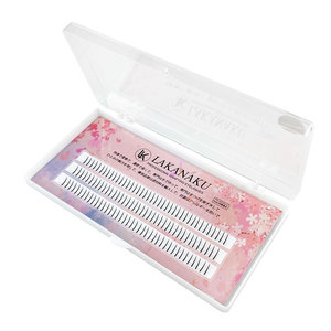 Fairy Lower <b>Lashes</b> Single Strand Invisible Band Natural Long Slender Shape Self <b>Adhesive</b> For General Population - Product Image 2