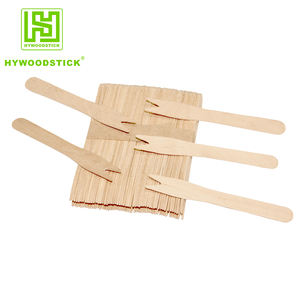 Vente chaude Fourchette à fruits jetable en bambou écologique pour supermarché Foretaste - Product Image 5