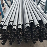 Conduit électrique en PVC Sch40 Sch80 de haute qualité répertorié UL 1 2 3 pouces IEC61386 UV 25,32, tuyau de conduit rigide en PVC de 40,50mm