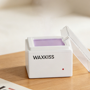 Mini Square Wax Melt Warmer <b>with</b> Pop-Out Silicone Pot, Easy Clean & Quick Scent Swap, One-Touch Operation - Product Image 1