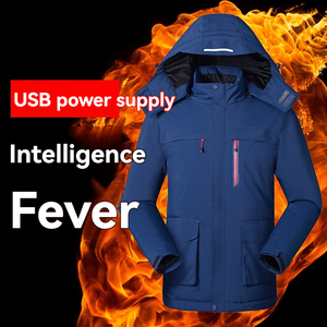 Chaqueta Térmica con Calefacción USB, Impermeable, para Invierno, con <span class=keywords><strong>11</strong></span> Zonas de Calor, para Hombre y Mujer - Product Image 4
