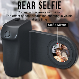 Poignée de téléphone portable magnétique pliable et étanche en ABS avec trou de vis de 1/4 pouce - Product Image 4