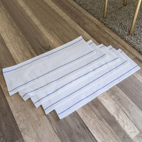 Prix d'usine, vente en gros, tampons de serpillière jetables hautement absorbants et à séchage rapide, nettoyage multi-surfaces, tête de serpillière plate de remplacement, recharge