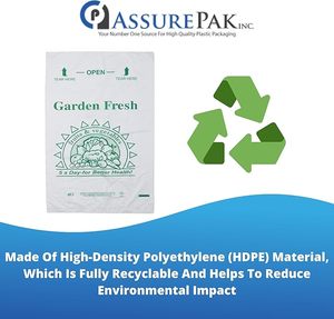 Bolsas de Polietileno Transparente LDPE en Rollo, Ideales para Almacenamiento de Alimentos: Carne, Frijoles, Galletas, Panadería y Empaquetado para Pequeños Negocios - Color Natural - Product Image 3
