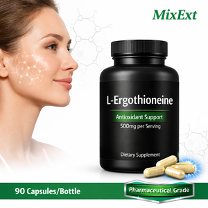MixExtract Private Label Formula Package L-Ergothioneine &amp; <strong>Glutathione</strong> Hard Capsules Mushroom Extract <strong>Powder</strong> Dietary Supplement - Product Image 2
