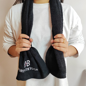 <span class=keywords><strong>Serviette</strong></span> <span class=keywords><strong>de</strong></span> sport 100% coton à séchage rapide <span class=keywords><strong>de</strong></span> haute qualité avec logo personnalisé - Product Image 1