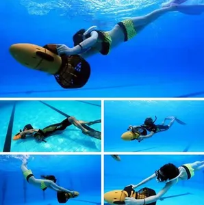 다이빙 스노클링을 위한 물 잠수 바다 모터 스쿠터 전기 수중 바다 스쿠터의 밑에 고속