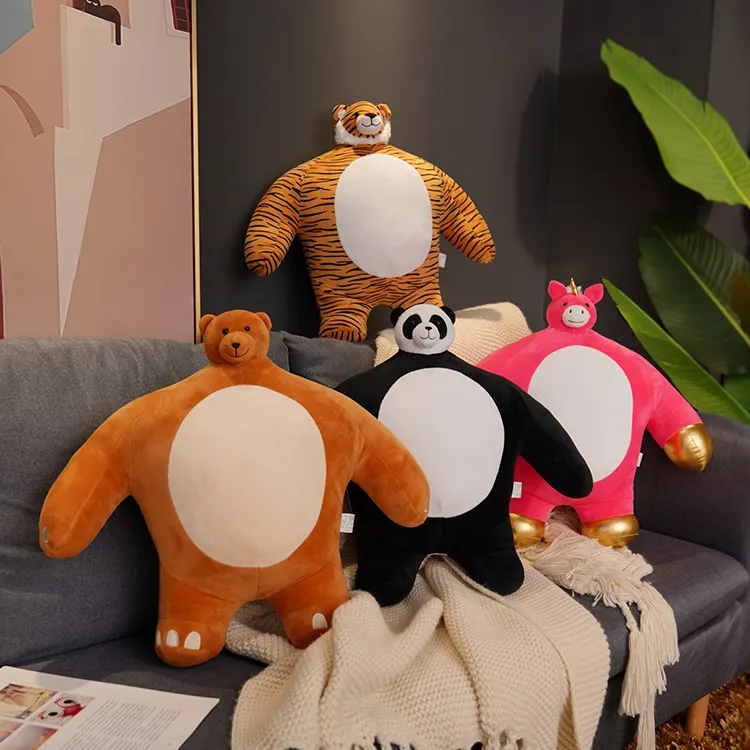 Peluche per bambini giocattoli di peluche personalizzati che abbracciano la piccola testa orso peluche regalo orso