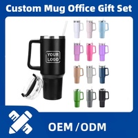 Tasse Sta Nley personnalisée gobelet de 40oz avec poignée tasse à café bouteilles d'eau isolées tasses pour boire en voyage